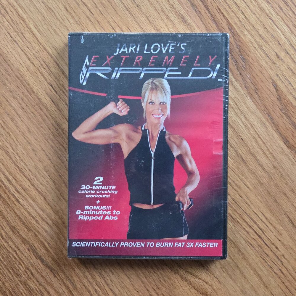 NWT Jari Love's Get Extremely Ripped Fitness DVD
